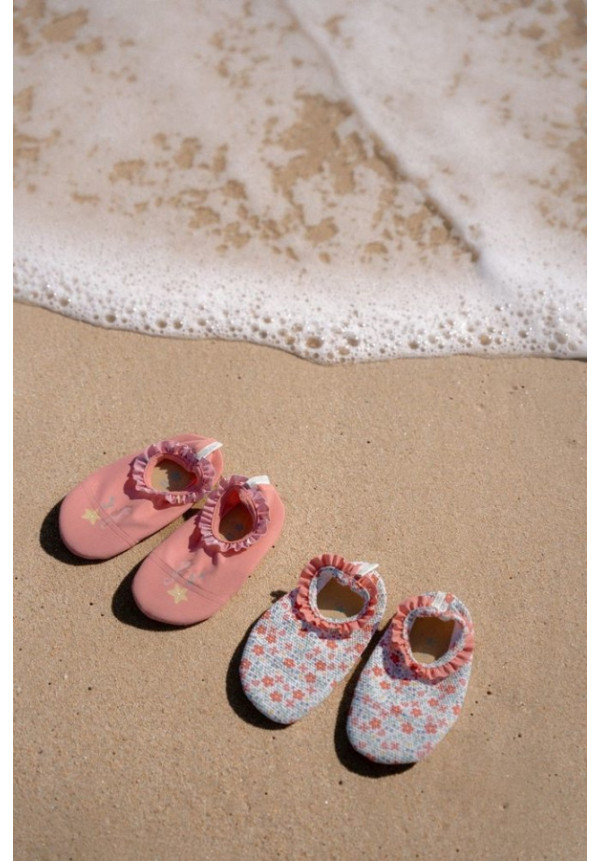 Zapatillas antideslizantes flowers LITTLE DUTCH