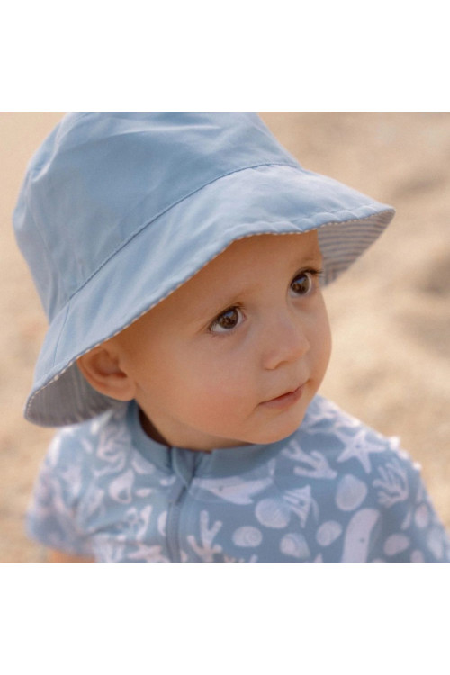 Gorro reversible ocean azul LITTLE DUTCH