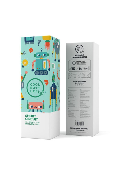 The Kids Bottle - Short Circuit 500ml COOL BOTTLES