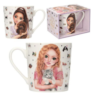 taza KITTY and DOGGY Top Model BY DEPESCHE