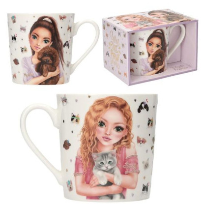 taza KITTY and DOGGY Top Model BY DEPESCHE