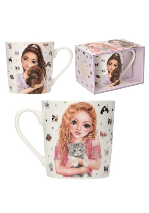 taza KITTY and DOGGY Top Model BY DEPESCHE