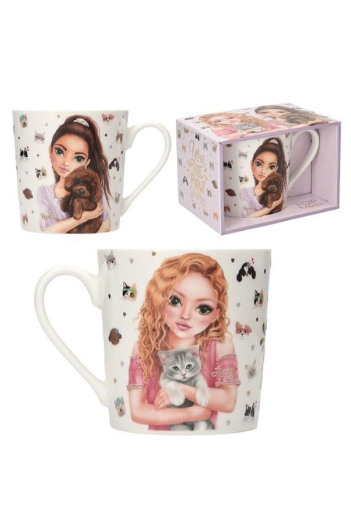 taza KITTY and DOGGY Top Model BY DEPESCHE