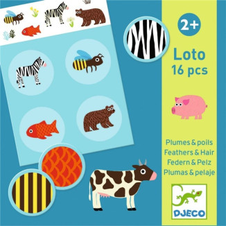 Loto Plumas & Pelaje DJECO