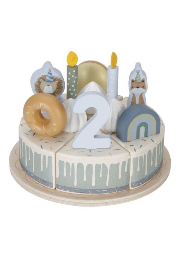 Pastel cumpleaños azul LITTLE DUTCH 