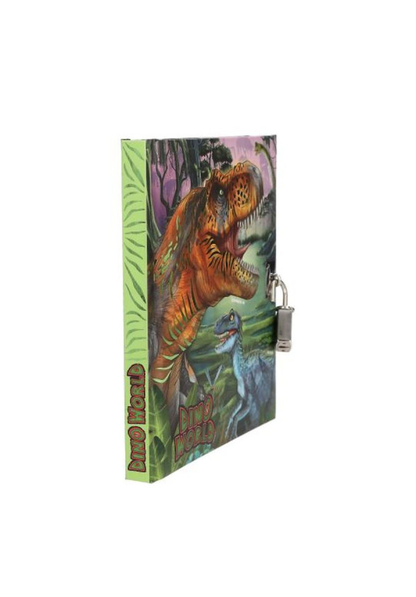 Diario con candado Dino World BY DEPESCHE