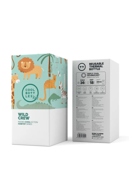 The Kiddie Bottle - Wild Crew 350ml COOL BOTTLES