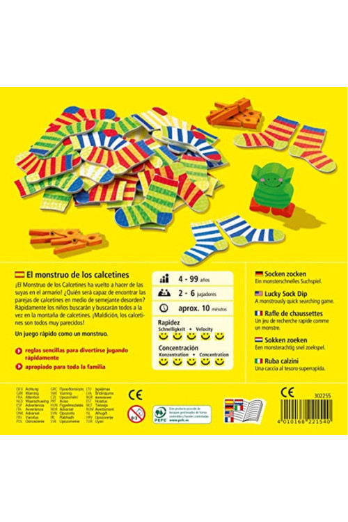 El monstruo de los calcetines HABA