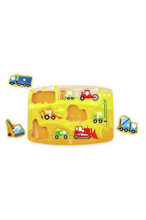 Puzle de Construcción con Pinzas HAPE