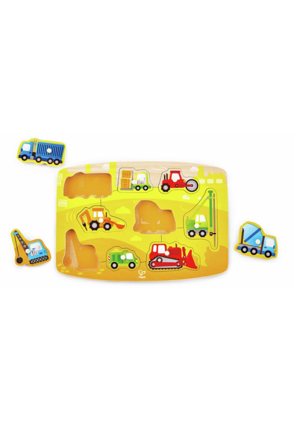 Puzle de Construcción con Pinzas HAPE