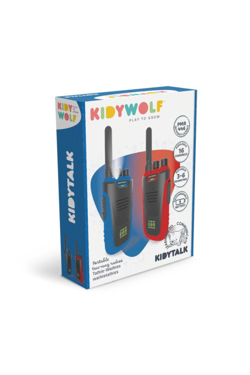 KIDYTALK azul/rojo KIDYWOLF