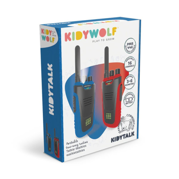 KIDYTALK azul/rojo KIDYWOLF