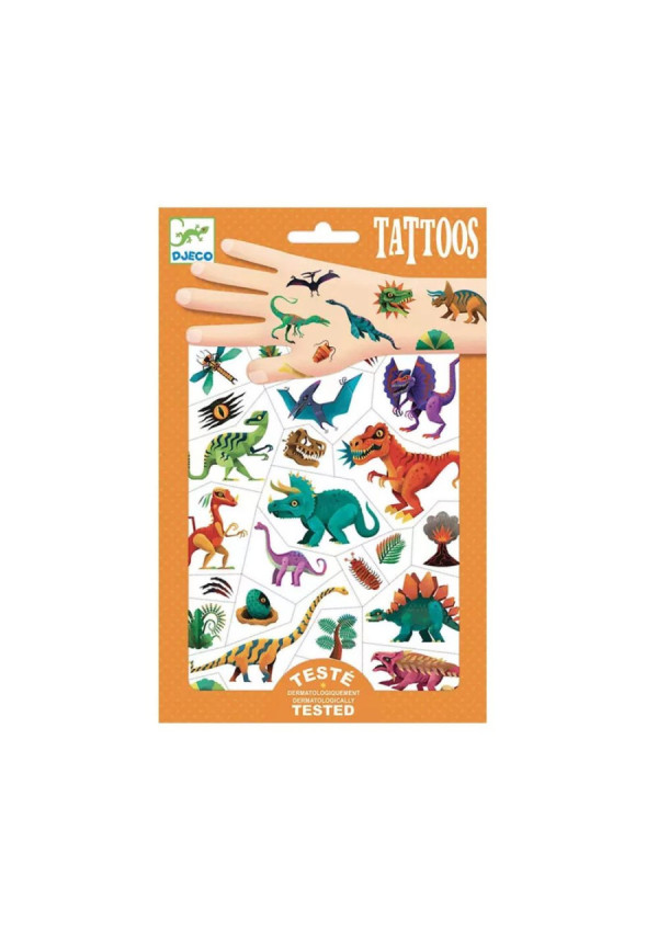 Tatuajes Dino Club DJECO
