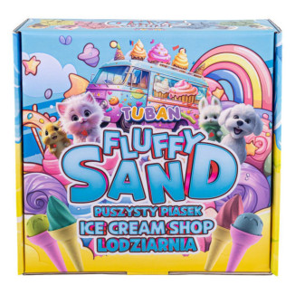 Arena esponjosa set heladeria Fluffy sand TUBAN
