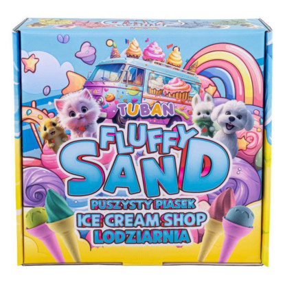 Arena esponjosa set heladeria Fluffy sand TUBAN