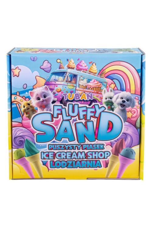 Arena esponjosa set heladeria Fluffy sand TUBAN