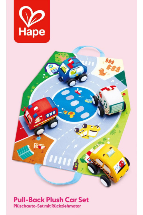 Set de Coches de Peluche HAPE Set de Coches de Peluche HAPE