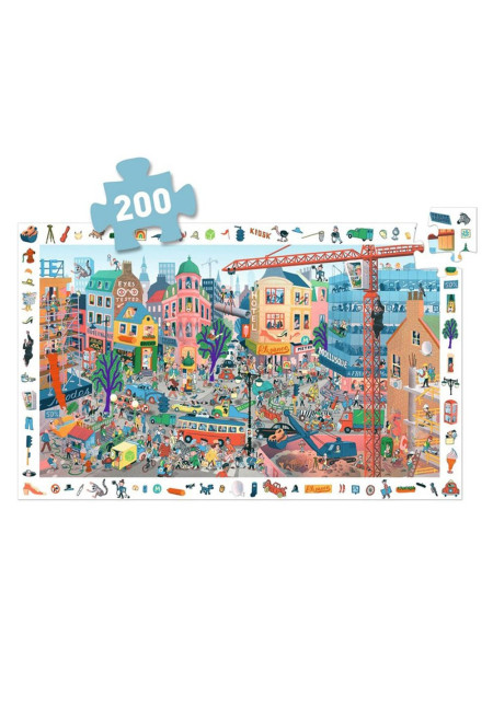 Puzzle Observación La ciudad DJECO