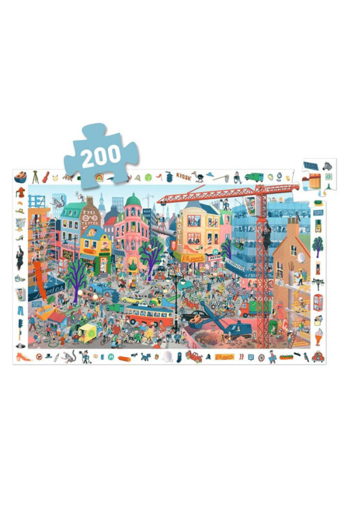 Puzzle Observación La ciudad DJECO