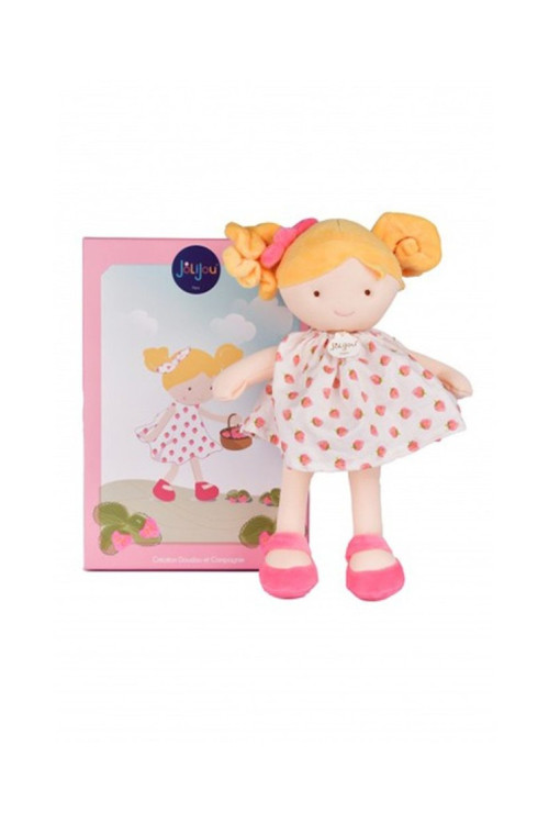 Muñeca Fresa 28 cm DOUDOU ET COMPAGNIE Muñeca Fresa 28 cm DOUDOU ET COMPAGNIE