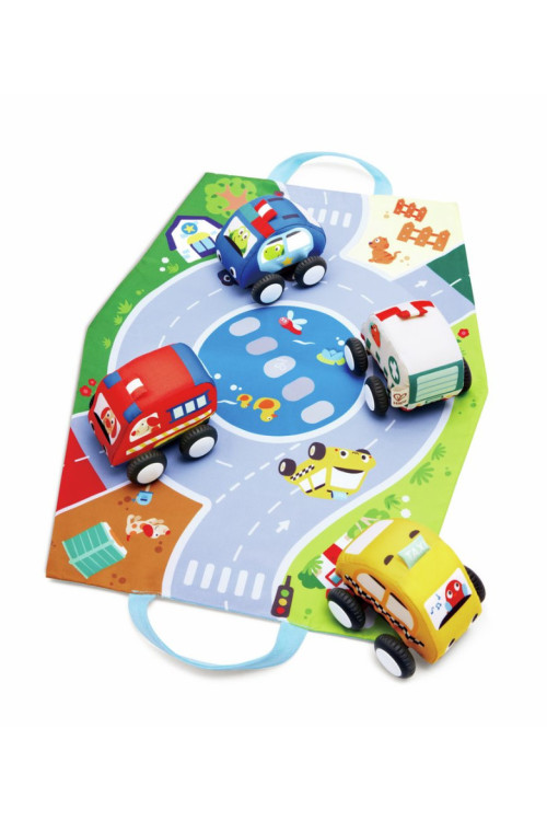 Set de Coches de Peluche HAPE Set de Coches de Peluche HAPE