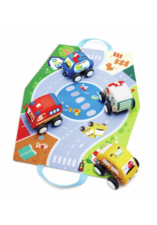 Set de Coches de Peluche HAPE