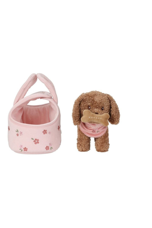Perrito peluche con bolsa LITTLE DUTCH