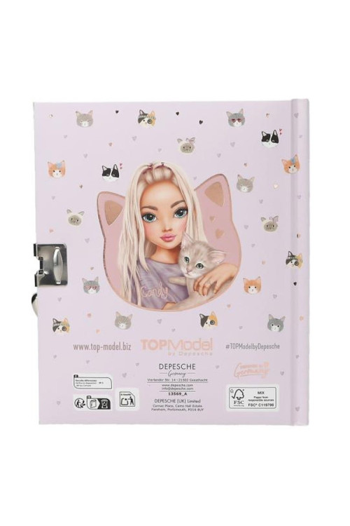 Diario kitty Top Model BY DEPESCHE
