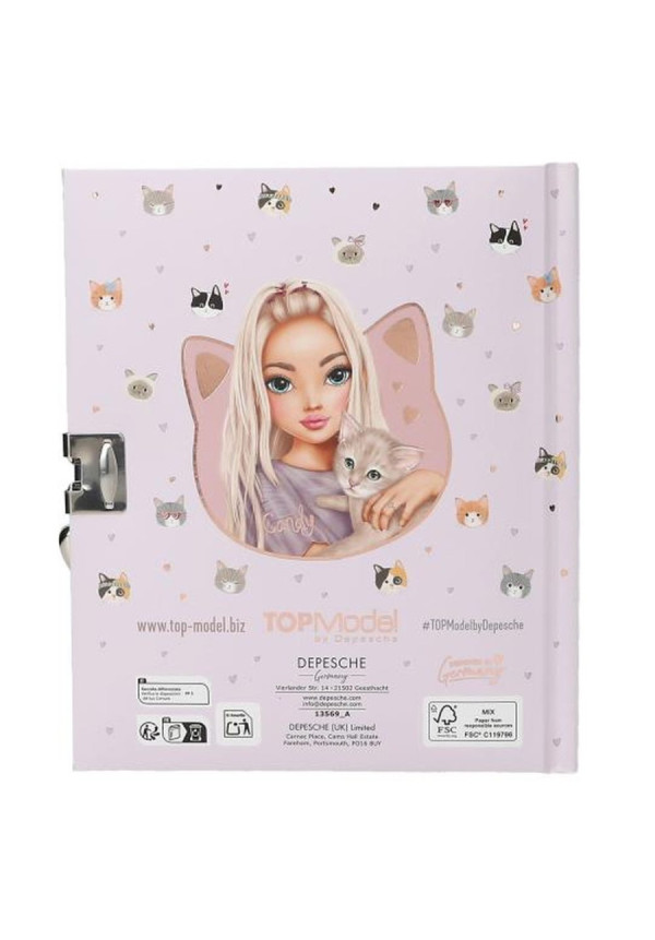 Diario kitty Top Model BY DEPESCHE