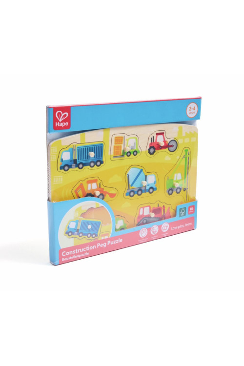 Puzle de Construcción con Pinzas HAPE