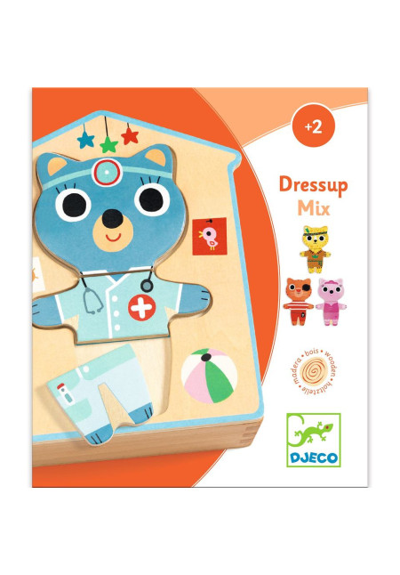Puzzle Dressup DJECO Puzzle Dressup DJECO