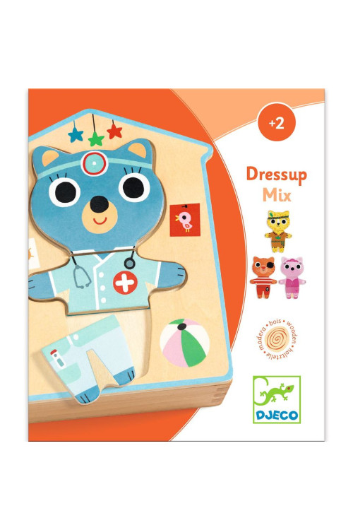 Puzzle Dressup DJECO