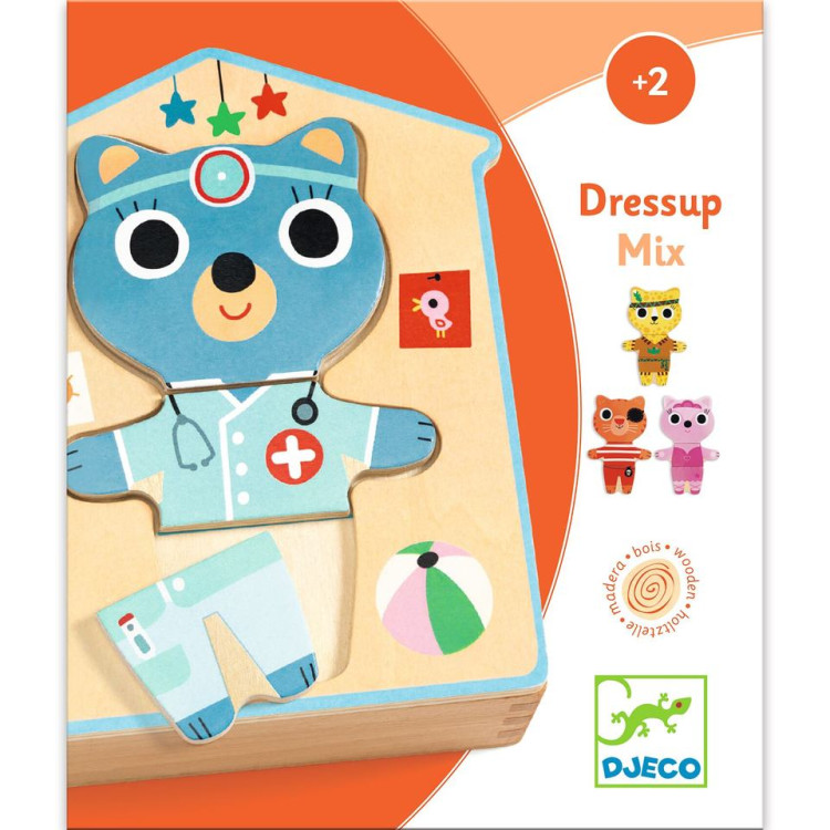 Puzzle Dressup DJECO