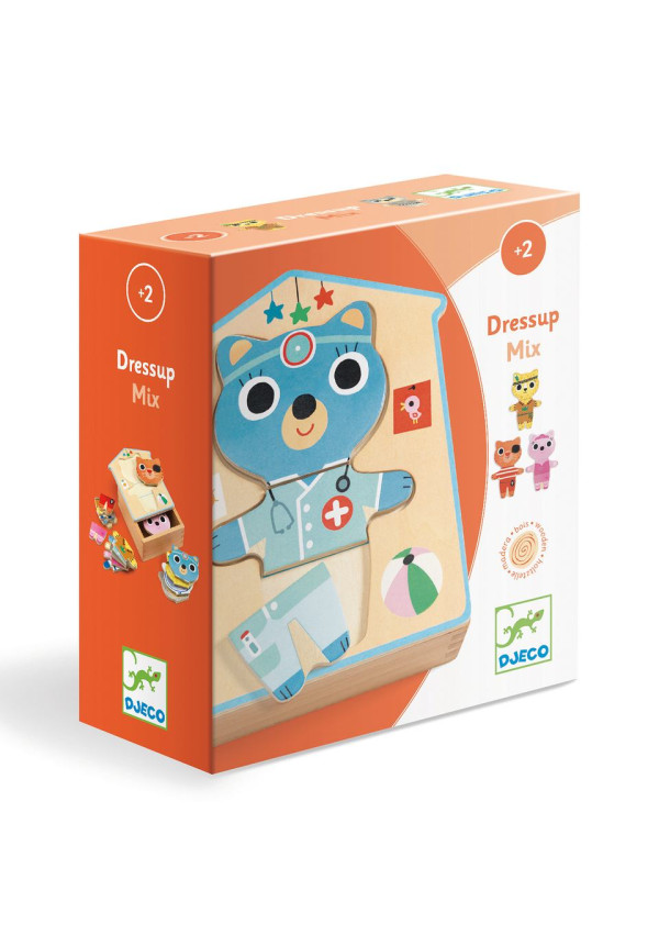 Puzzle Dressup DJECO