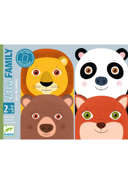 Little Family juego de cartas DJECO