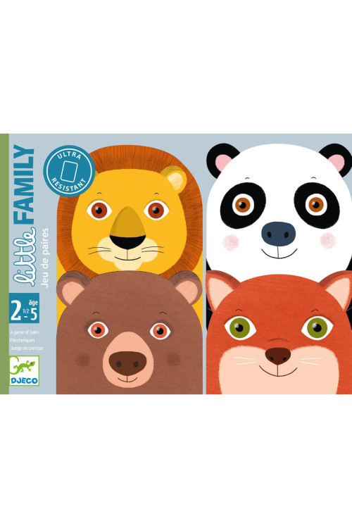 Little Family juego de cartas DJECO