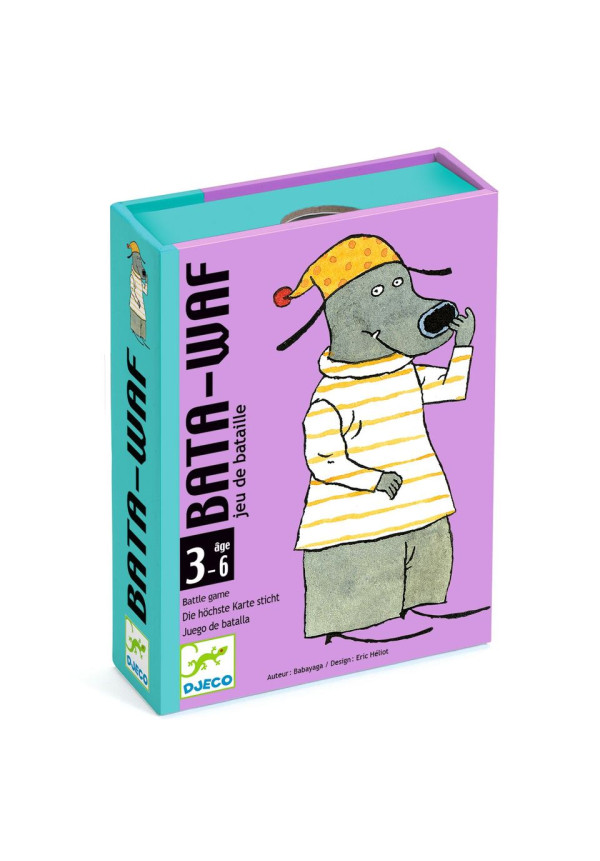 Bata Waf juego de cartas DJECO