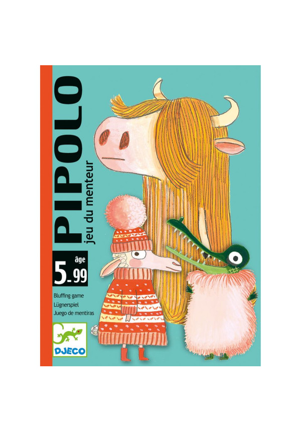 Pipolo Juego de cartas DJECO