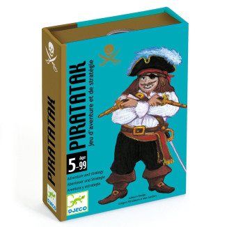 Piratatak Juego de cartas DJECO
