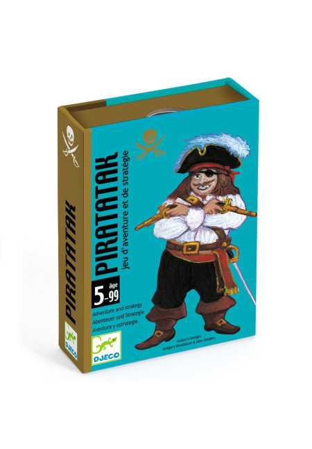 Piratatak Juego de cartas DJECO