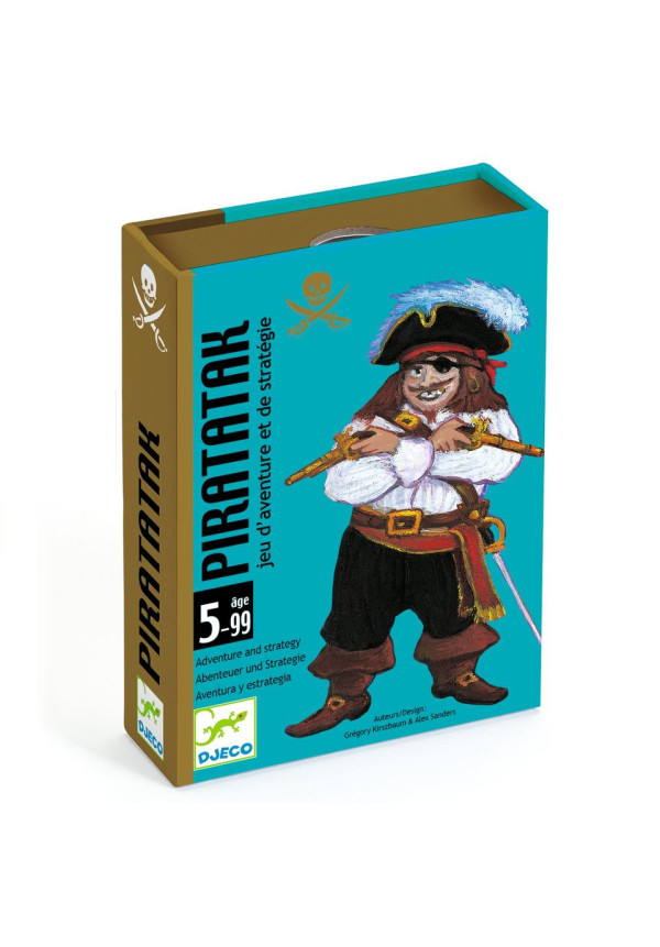 Piratatak Juego de cartas DJECO