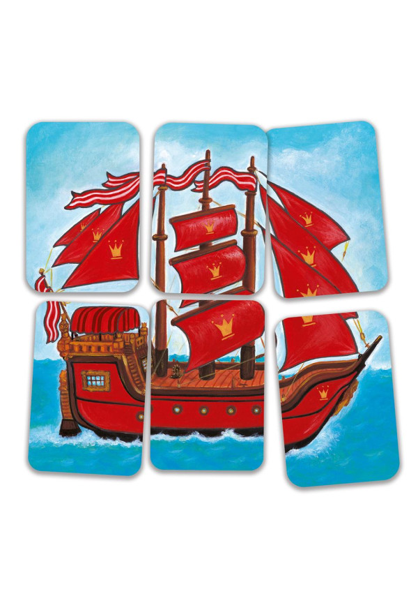 Piratatak Juego de cartas DJECO