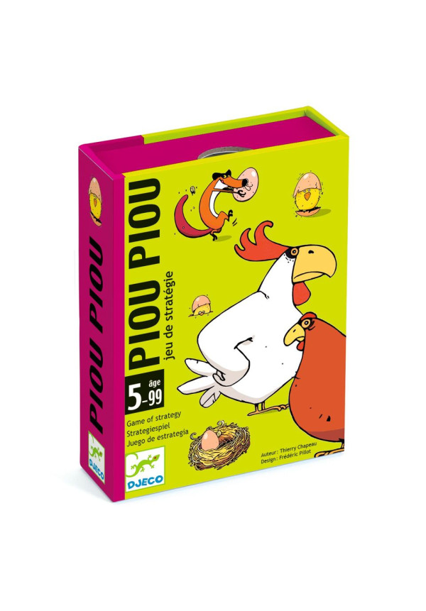 Piou piou Juego de cartas DJECO