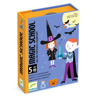 Magic School juegp de cartas DJECO