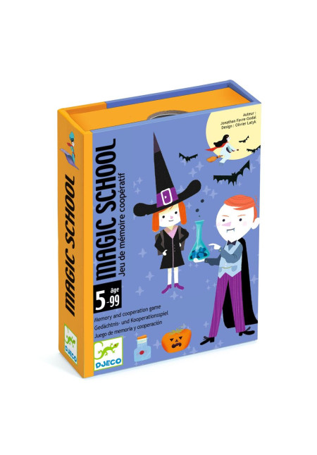 Magic School juegp de cartas DJECO