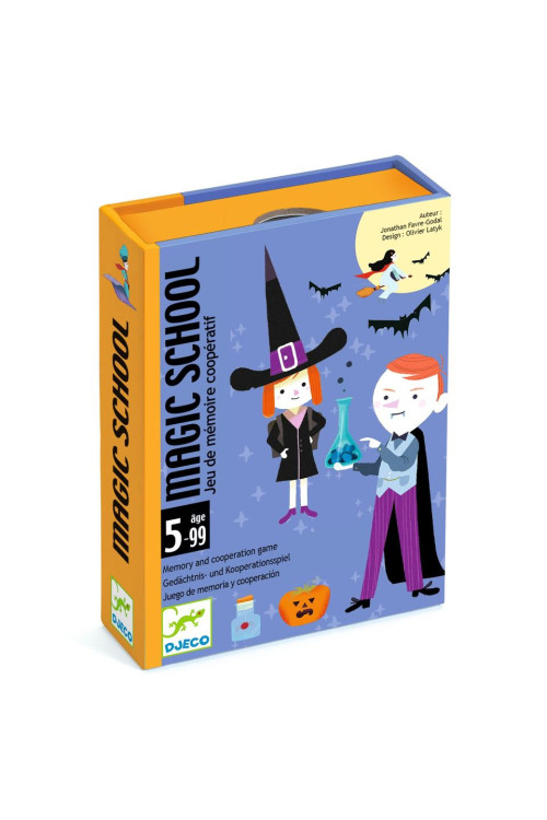 Magic School juegp de cartas DJECO