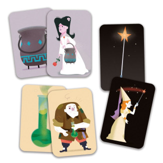 Magic School juegp de cartas DJECO