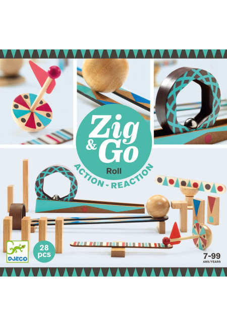 Zig & go 28 piezas DJECO Zig & go 28 piezas DJECO
