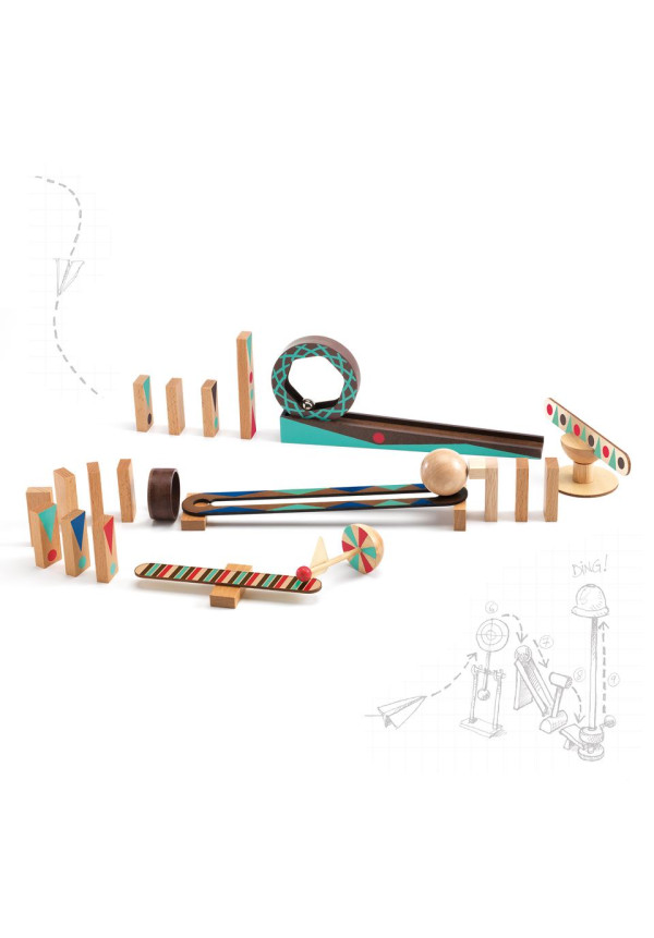 Zig & go 28 piezas DJECO
