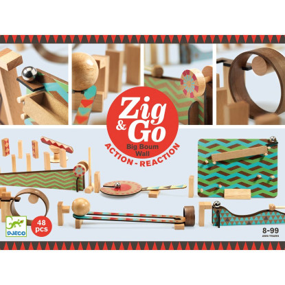 Zig & go  48 piezas  DJECO
